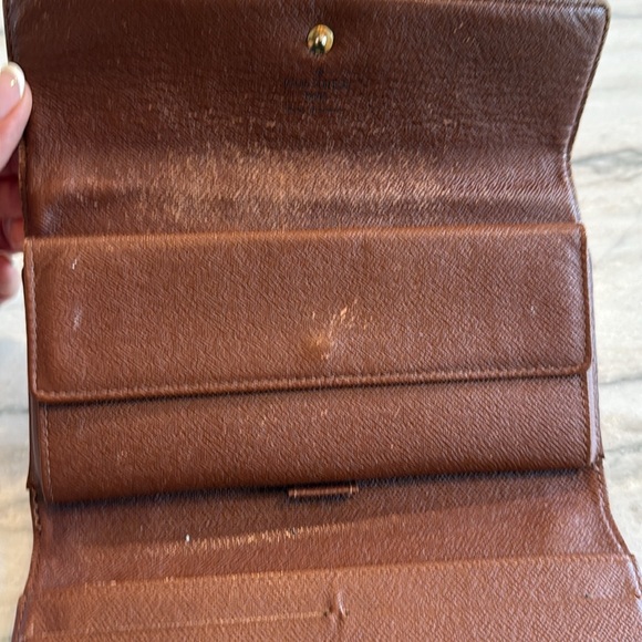 Louis Vuitton Vintage Brown Monogram Sarah Long Wallet - Picture 4 of 14